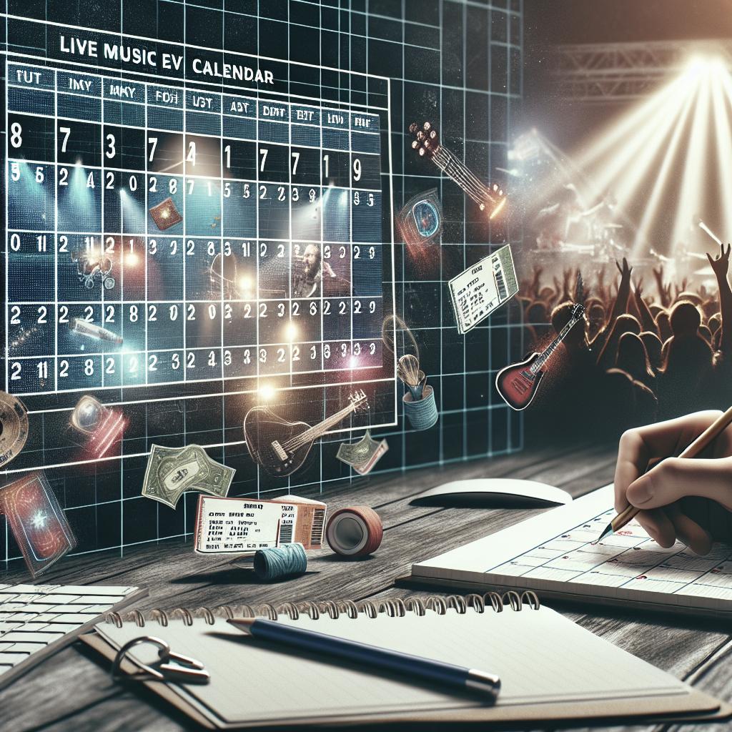 How to Create an Engaging Live Music Event Calendar